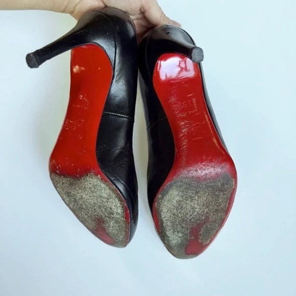 Christian Louboutin simple pump 85 kid in black - Picture 3 of 10